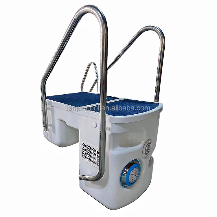 Filtre de piscine sans tuyau en acrylique T35 blanc