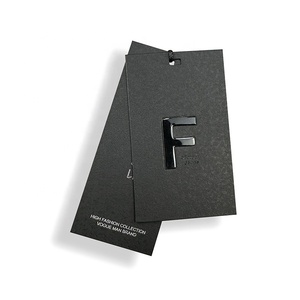 Free Design <strong>High</strong> <strong>Quality</strong> Wholesale Custom Matte Paper Clothing Hang Tags With <strong>String</strong> - Product Image 2