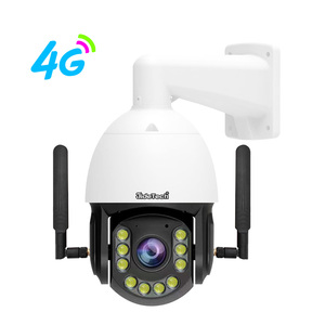 JideTech 4K çözünürlük 30X optik Zoom 4G uzaktan kumanda IP kamera iki yönlü ses 8MP akıllı kablosuz 4G abd/ab sürümü PTZ - Product Image 1