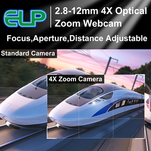 ELP 4K HDUSBカメラ可変焦点ウェブカメラ2.8-12mm光学ズームカメラ38 * 38mmサイズミニカメラ - Product Image 2