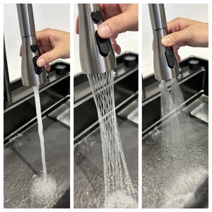 独特设计现代智能瀑布304不锈钢多功能杯洗衣机单洗手盆厨房水槽带水龙头 - Product Image 5