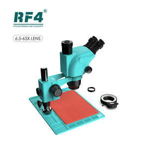 Microscopio estéreo trinocular con cámara de salida RF4 6,5-65X K con lente de Zoom, herramienta de reparación de aumento ESTÉREO - Product Image 5