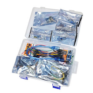 16 unids/lote Kit de módulos de Sensor para Raspberry Pi con Arduino UNO R3 Kit de Inicio de tablero de pan para la escuela