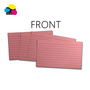 5 "X 8" pulgadas en blanco Brite colores surtidos tarjetas de índice de papel almohadillas impresas para cuadernos - Product Image 4