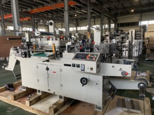 GPD-320L cuộn để cuộn để tấm Die-Cutter Nhãn trống tự dính nhãn phẳng chết máy cắt - Product Image 4