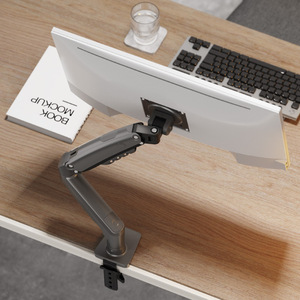 NB danışma dağı standı tam hareket döner monitör kolu ile gaz bahar için 17-30 ''monitörler bilgisayar monitörü standı - Product Image 5