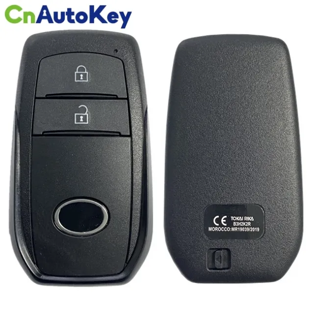 Cn007212 chave inteligente, chave do oem para 2020 toyota yaris 2 botões 433 mhz transponder» modelo