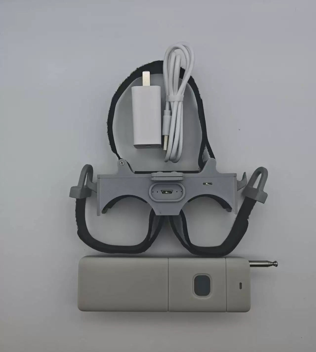 Doble caída - Gris + Control Remoto