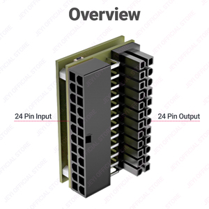 OEM ATX <strong>24Pin</strong> 90&deg; RGB <strong>Adapter</strong> 18 Light Modes for Motherboard Power Supply PC Bulk Orders - Product Image 3