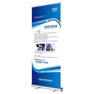 Thân thiện với môi hiển thị trong nhà <span class=keywords><strong>Roll</strong></span>-<span class=keywords><strong>up</strong></span> biểu ngữ đứng xách tay có thể thu vào khung nhôm bán buôn cho quảng cáo khuyến mãi - Product Image 5