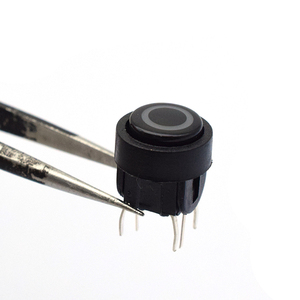 One-stop Purchase 10mm <strong>Mini</strong> Short Type Momentary Shell Plastic Red LED <strong>Push</strong> <strong>Button</strong> <strong>Switch</strong> 6 Pin SH01-223M7 Support Customization - Product Image 1