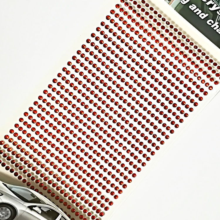 Vin rouge, 3mm, 750 perles