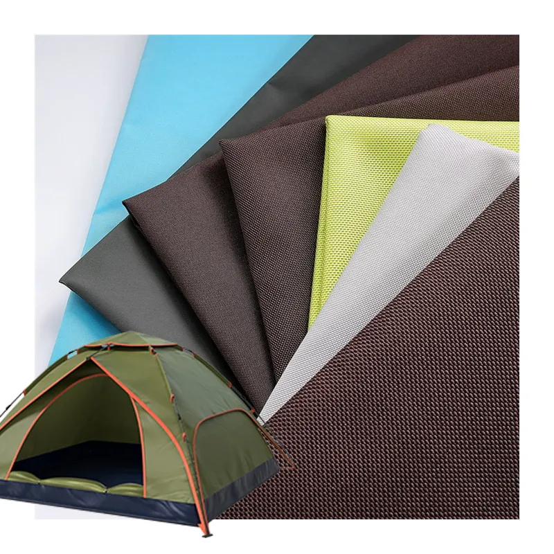 Tersedia 300d 600d dicelup kustom kain Oxford kain tenda tiup kain dengan lapisan PVC PU