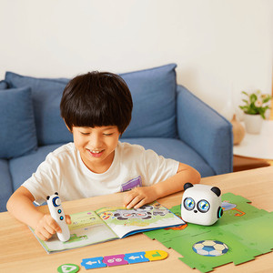 Yeni başlayanlar için 4 + erken kök eğitimi programlanabilir eğitici oyuncak çocuklar için interaktif ekransız kodlama robotu