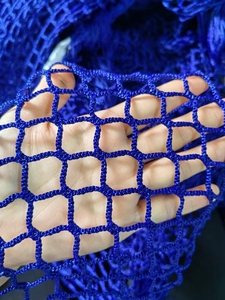 Yüksek kalite özel PE/polyester/naylon renk koruyucu net düğümsüz/düğümlü net güvenlik ağı - Product Image 5