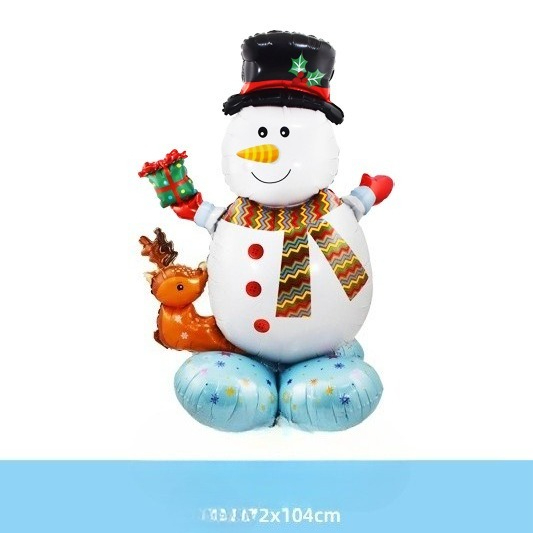 1.2M three-dimensional base snowman