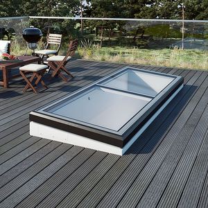 バルコニーパティオ防水電動開口部引き込み式スライド天窓アルミ合金自動天窓 - Product Image 2