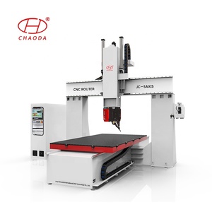5 <strong>Axis</strong> Double <strong>Axes</strong> <strong>Rotating</strong> Head <strong>Cnc</strong> Wood Milling <strong>Router</strong> Machine, Engineering PVC, PE PU EPS Foam Molding, Styrofoam Cutter - Product Image 2