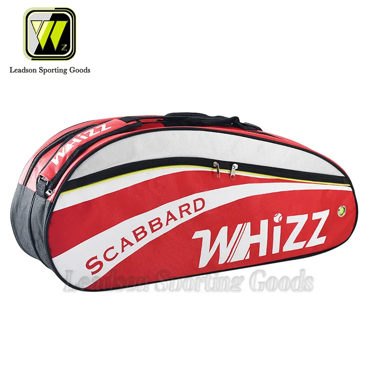 customized highly recommend big capacity high quality badminton/beach tennis/paddle racket bag