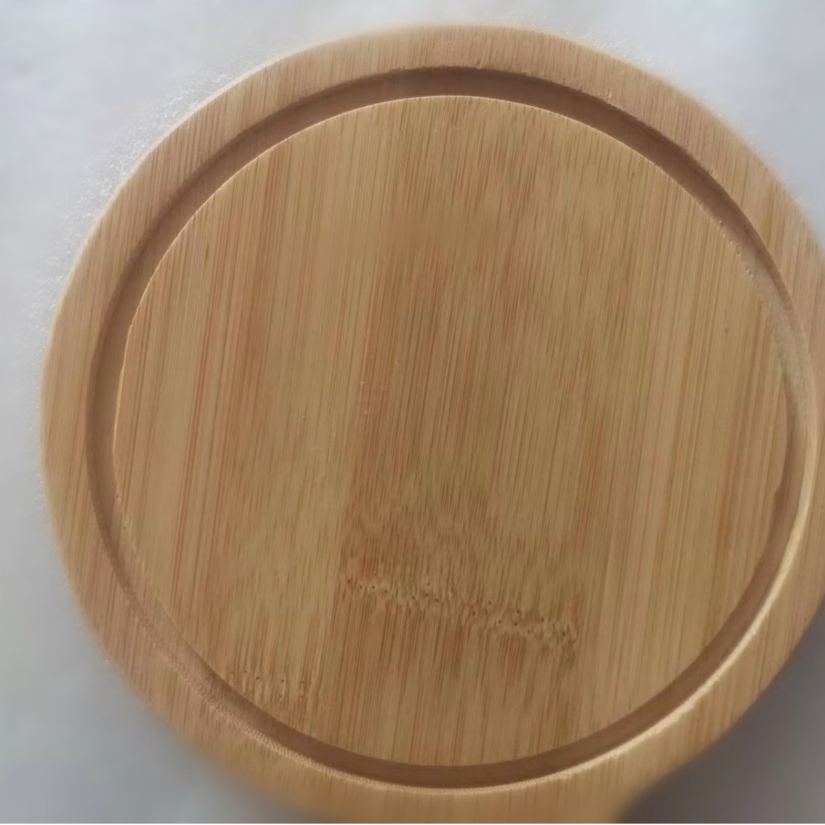 Fregadero de bambú y madera de 6 pulgadas