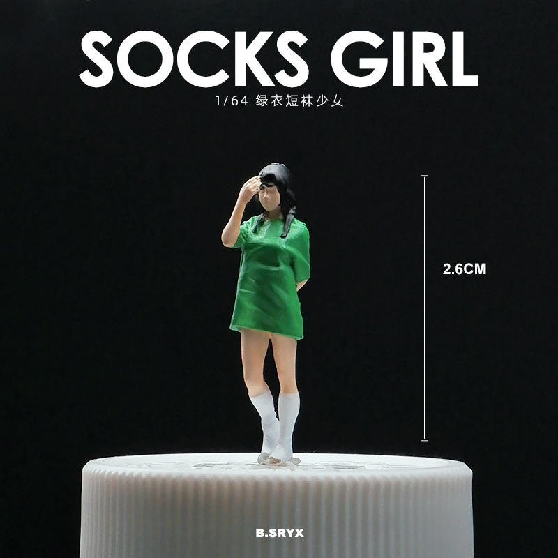 Calcetines de niña-verde