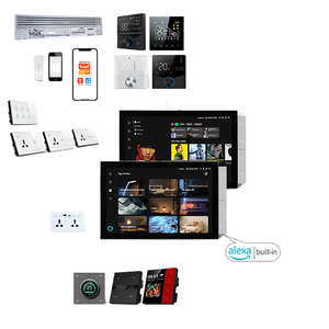 Kit Casa Intelligente UIOT 2025 con <span class=keywords><strong>Gateway</strong></span> Zigbee e Pannello di Controllo Centrale Alexa, Soluzione Completa per Casa Intelligente - Product Image 1