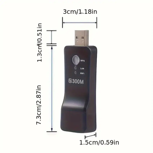 ตัวขยายช่วงสัญญาณ WiFi แบบ USB UE01 300M ที่กำหนดเองตัวขยายสัญญาณทีวีอัจฉริยะตัวขยายสัญญาณ WiFi สำหรับใช้ในบ้านสูงสุด300Mbps ข้อมูล LAN