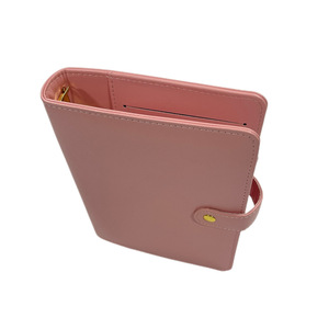 2026 nuevo estilo personalizado Metal A5 anillos Carpeta de tarjetas papel rayado plástico páginas interiores recarga dinero presupuesto cuaderno con sobre - Product Image 5