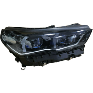 23-24 BMW 5 serisi G68 G60 için 530 LED far 12V 6000K yüksek kaliteli lazer mavi ışık yapılandırma farlar ile