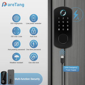 Telecomando dead TT tastiera codice pin combinazione numero ttlock app password prezzo produttore digitale smart catenaccio serratura porta - Product Image 3