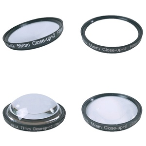 写真機器デジタルカメラアクセサリー光学ガラス55mmカメラレンズマクロクローズアップ4フィルター - Product Image 3