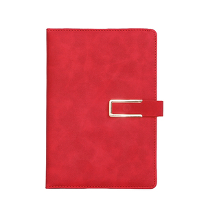 Envío rápido, proveedor de oficina, producción personalizada, cuaderno de cuero PU de negocios con tipo de bloqueo, cuaderno de papelería de gama alta - Product Image 2