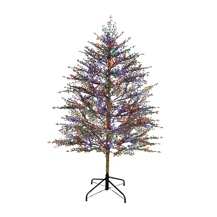 Accept OEM&ODM 2023NEW Christmas Tree Stands Wholesale Christmas Tree Clamshell Packaging 8 Inches Mini Christmas Tree