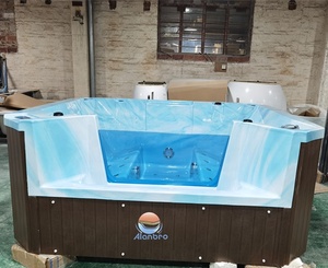 4-6 Người Bơi Spa Hồ Bơi Ngoài Trời Bồn Tắm Nước Nóng Acrylic Massage Whirlpool Bồn Tắm Với Nhà Máy Bán Buôn Giá Rẻ - Product Image 5