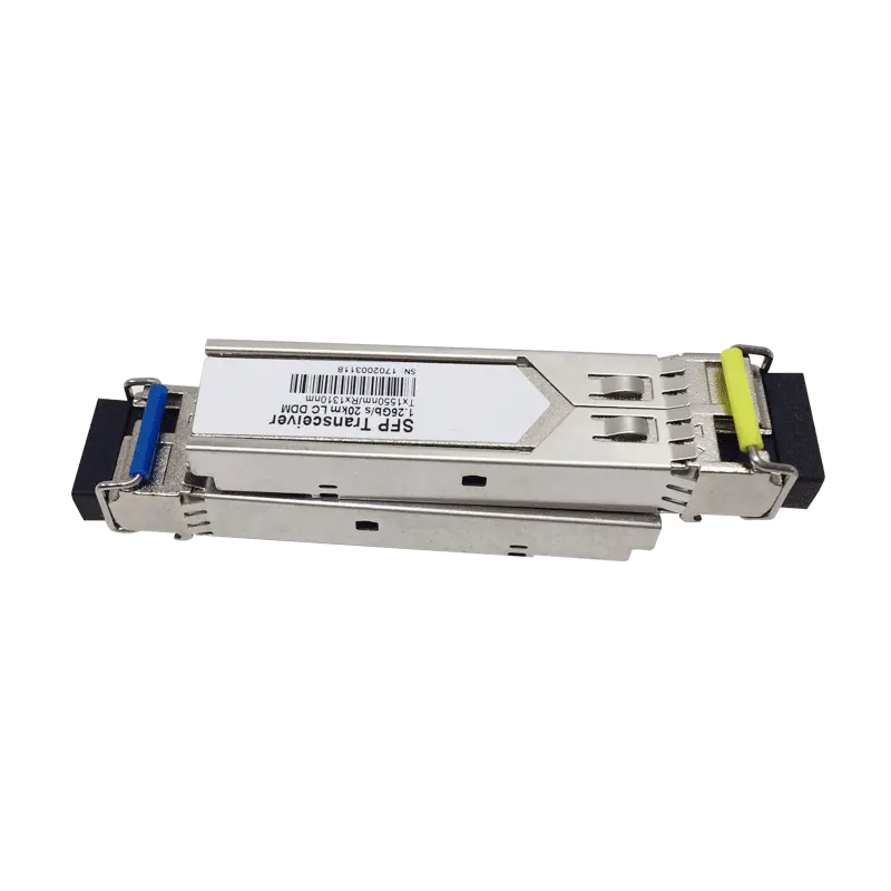 Fabrika OEM 20km 40km 120km 1.25g 10g Cwdm Sfp Sfp + Bidi Fiber optik alıcı-verici modülü