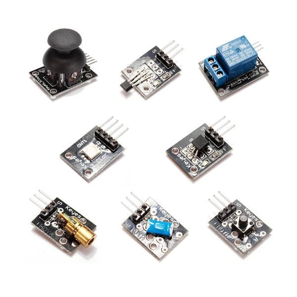 Juego de placa de sensor táctil 37 en 1, kit de iniciación para placas Arduinos oficiales