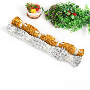 Bán Buôn 1.2 Mm Đàn Hồi Bện Dây Giáng Sinh Trang Trí Vàng Và Bạc Tag Cho Quần Áo Treo Cao Su Tráng Kỹ Thuật - Product Image 4