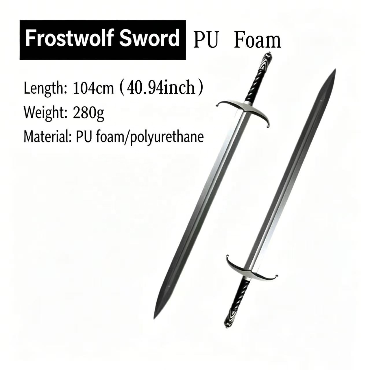 Frostwolf PU Foam Toy Sword
