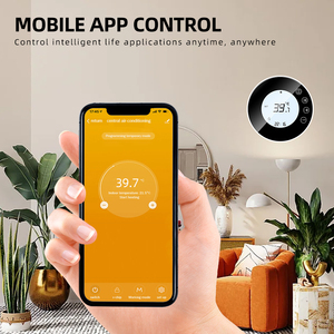 Termostato inteligente LCD WIFI, termostato de calefacción de suelo inteligente eléctrico funcional, controlador de temperatura Digital para calentamiento de la casa - Product Image 2