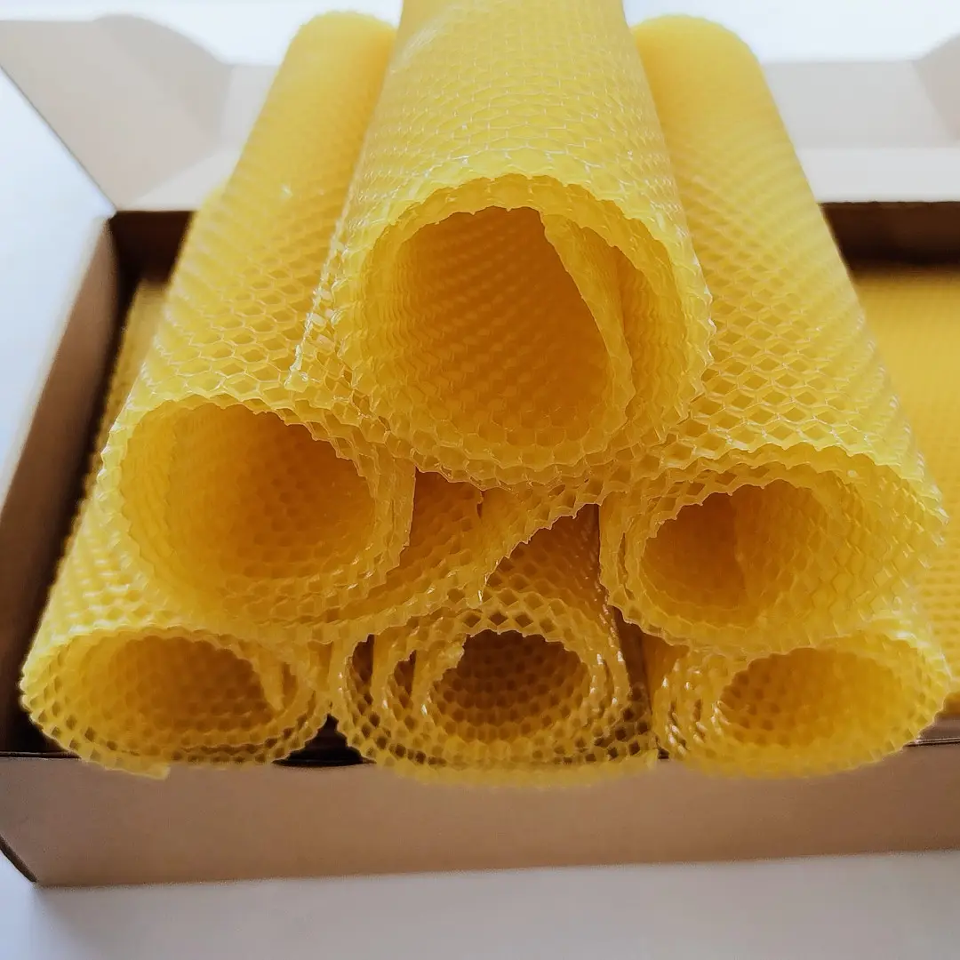 Rouleau de fondation de cire d'abeille pour presse de cire d'abeille