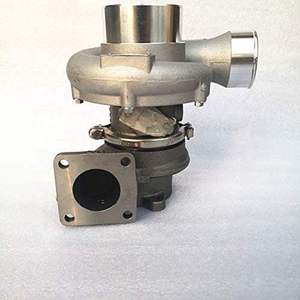 Düşük fiyat F55V Supercharger ekskavatör ile motor RHF55V Turbo için açgözlü kompresör Turbo ile 6/7 kütük bıçakları
