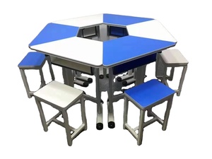 Fabrik bedarf Half Moon Schult isch Computer Klassen zimmer möbel Modular College Student Lab Tisch - Product Image 2