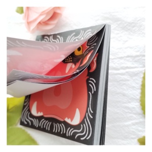 Organization Personalized Digital Bulk Yellow A6 <strong>Custom</strong> Sticky Adhesive <strong>Printed</strong> <strong>Notepad</strong> - Product Image 2