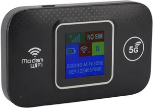 PIX-LINK PH314 Unlocked 4G cep kablosuz yönlendirici siyah 3000mAh WiFi 5G 300Mbps Max LAN veri SIM kart yuvası ile ev ağı için - Product Image 4
