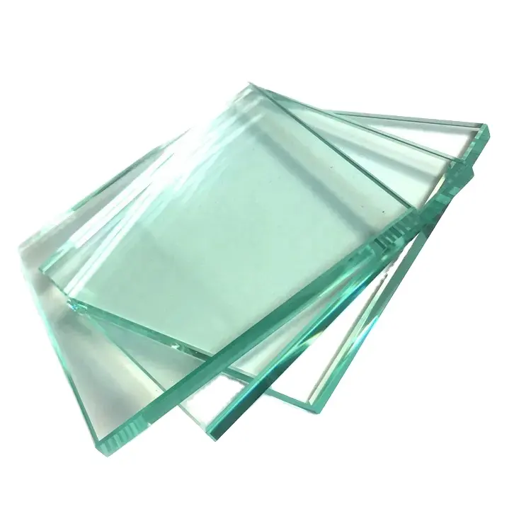 صفائح من الزجاج العائم شفافة للابواغ والنوافذ بحجم وسمك مخصوص مع البيع من المصنع مباشرة