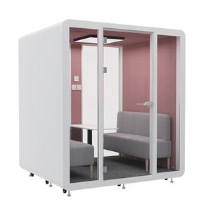 Mô-đun văn phòng prefab di động, tòa nhà prefab di động cho không gian làm việc yên tĩnh và sự riêng tư trong các trang web thương mại - Product Image 2