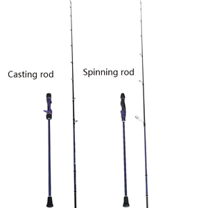 Topline yüksek karbon 1.5M 1.68M 1.8M 1.9M işık yavaş jig çubuk tuzlu deniz çubuk ultralight iplik döküm - Product Image 2