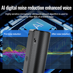 Nueva grabadora de voz digital Q70V-Grabadora activada por voz con reproducción, dispositivo de grabación de audio, grabadora de cinta de sonido de dictáfono - Product Image 6