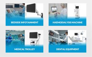 AIMEDIK 21.5 pollici 16MP fotocamera anteriore assistenza sanitaria ospedale medicali Android tablet - Product Image 6
