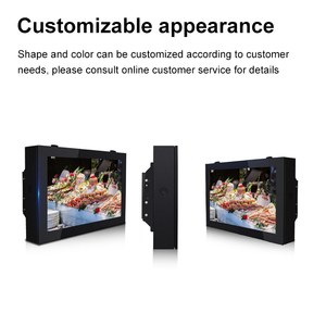 High Brightness IP65 Waterproof Digital Signage, Android Outdoor <strong>LCD</strong> <strong>Display</strong> <strong>with</strong> 4K Resolution &amp; <strong>Network</strong> Player